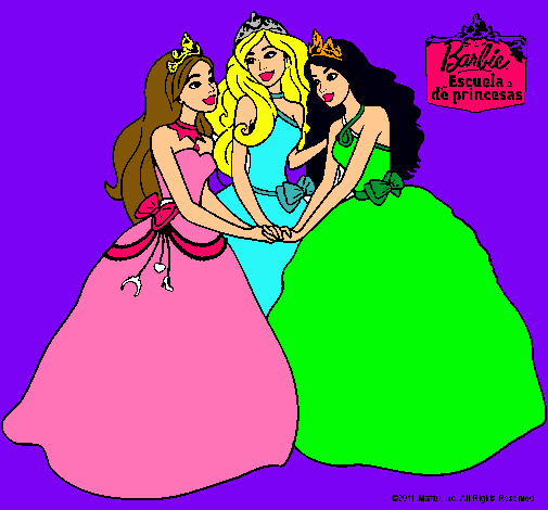 Barbie y sus amigas princesas