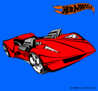 Dibujo Hot Wheels 4 pintado por chuncho