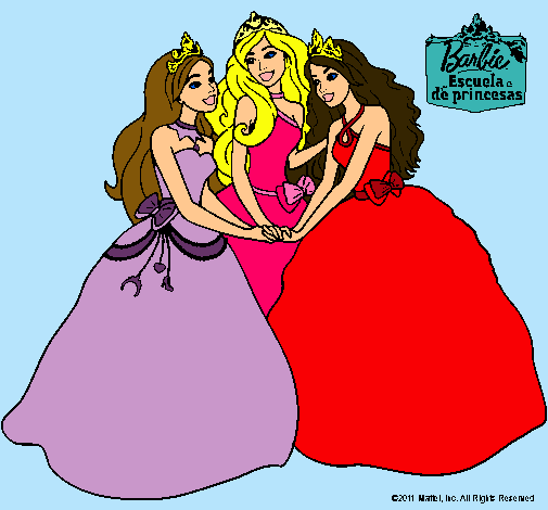 Barbie y sus amigas princesas