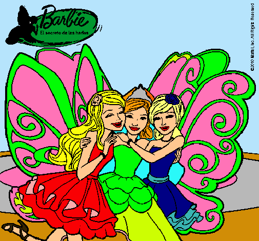 Barbie y sus amigas en hadas