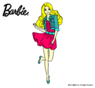 Dibujo Barbie informal pintado por sandy12