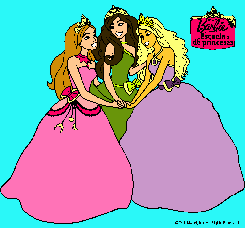 Barbie y sus amigas princesas