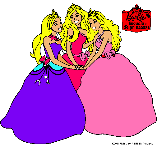 Barbie y sus amigas princesas