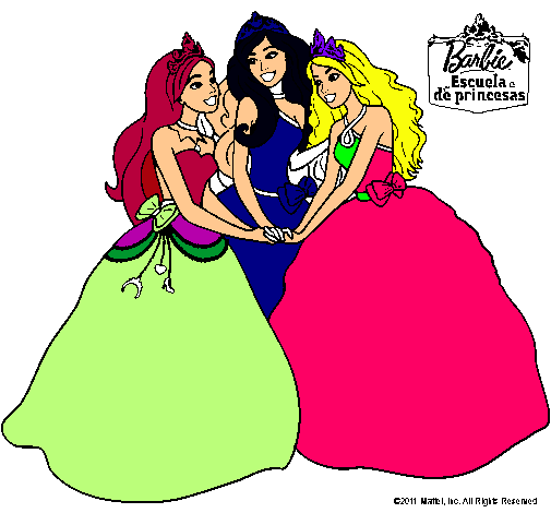 Barbie y sus amigas princesas