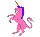 Dibujo Unicornio pintado por noeliasita