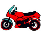 Dibujo Motocicleta pintado por kjkhkjh