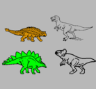 Dibujo Dinosaurios de tierra pintado por Cmora10