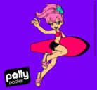 Dibujo Polly Pocket 3 pintado por nanatraben