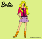 Dibujo Barbie juvenil pintado por Loren