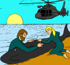 Dibujo Rescate ballena pintado por ZACO165