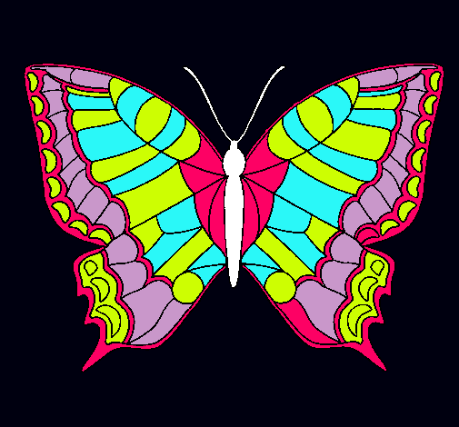 Dibujo Mariposa pintado por milulita