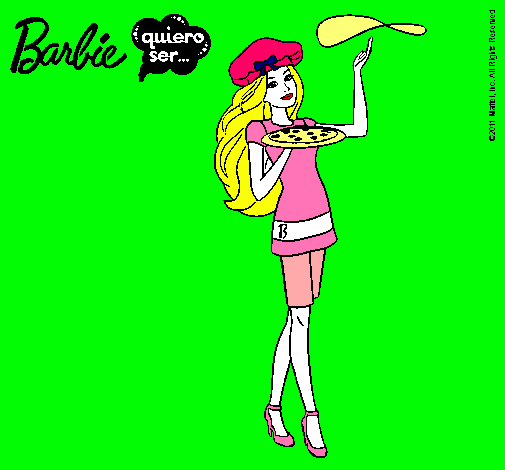 Barbie cocinera