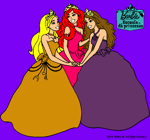 Barbie y sus amigas princesas