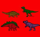 Dibujo Dinosaurios de tierra pintado por santinoo