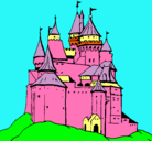 Dibujo Castillo medieval pintado por 20032000