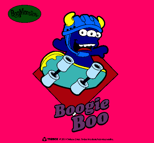 Dibujo BoogieBoo pintado por nancy1881
