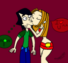 Dibujo Beso pintado por mcarmen1998