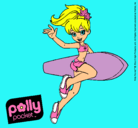 Dibujo Polly Pocket 3 pintado por clalula