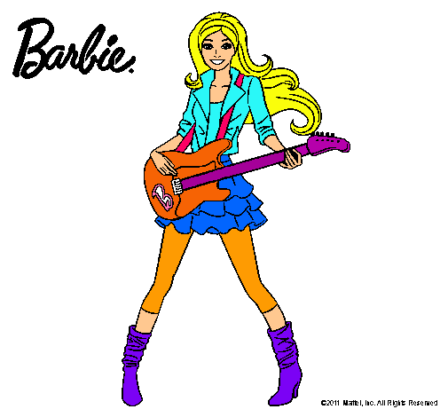 Barbie guitarrista