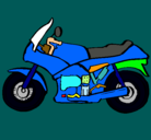 Dibujo Motocicleta pintado por kjhgfdsbvcxe