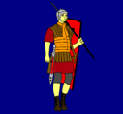Dibujo Soldado romano pintado por ANTONIO1285