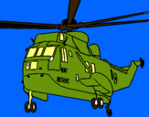 Dibujo Helicóptero al rescate pintado por hujiu