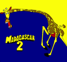 Dibujo Madagascar 2 Melman 2 pintado por ben100