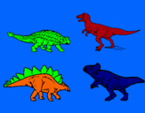 Dibujo Dinosaurios de tierra pintado por acuatico11