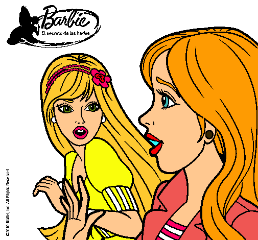 Barbie sorprendida