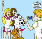 Dibujo ¡Campeonas! pintado por vanhee