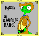 Dibujo Rango pintado por rango