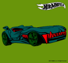 Dibujo Hot Wheels 3 pintado por moster