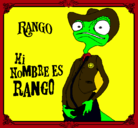 Dibujo Rango pintado por rango