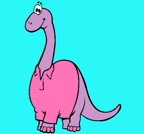 Diplodocus con camisa