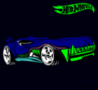 Dibujo Hot Wheels 3 pintado por NUMERO 3