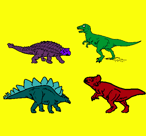 Dinosaurios de tierra