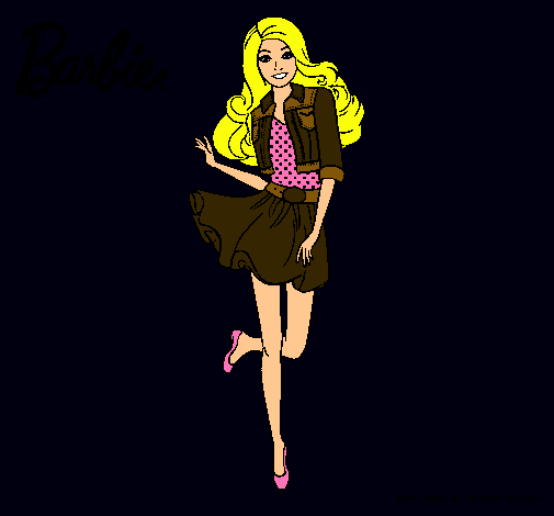 Dibujo Barbie informal pintado por Amyluz