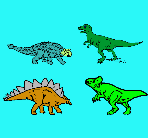 Dinosaurios de tierra