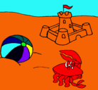 Dibujo Playa 2 pintado por zaid_20006