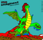 Dibujo Imaginext 9 pintado por adriben