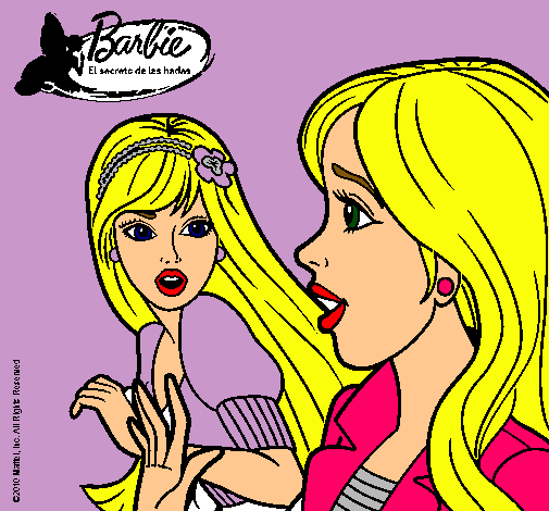 Barbie sorprendida