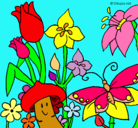 Dibujo Fauna y flora pintado por pulpi