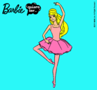 Dibujo Barbie bailarina de ballet pintado por malena7