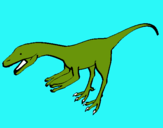 Dibujo Velociraptor II pintado por maico