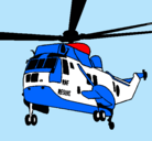 Dibujo Helicóptero al rescate pintado por jeremai