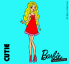 Dibujo Barbie Fashionista 3 pintado por maka10