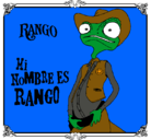 Dibujo Rango pintado por llulia