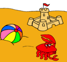 Dibujo Playa 2 pintado por mar36502