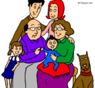 Dibujo Familia pintado por david0274