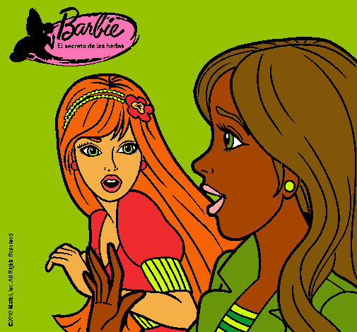 Barbie sorprendida